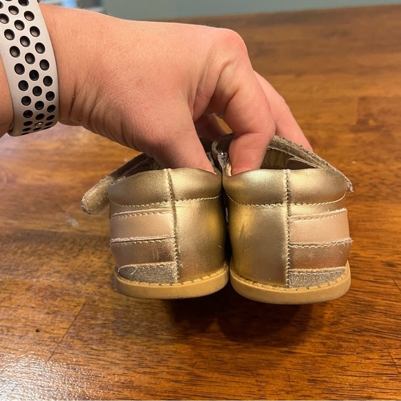 Livie & Luca unicorn leather sandals size 8 gold rose gold - Picture 6 of 9